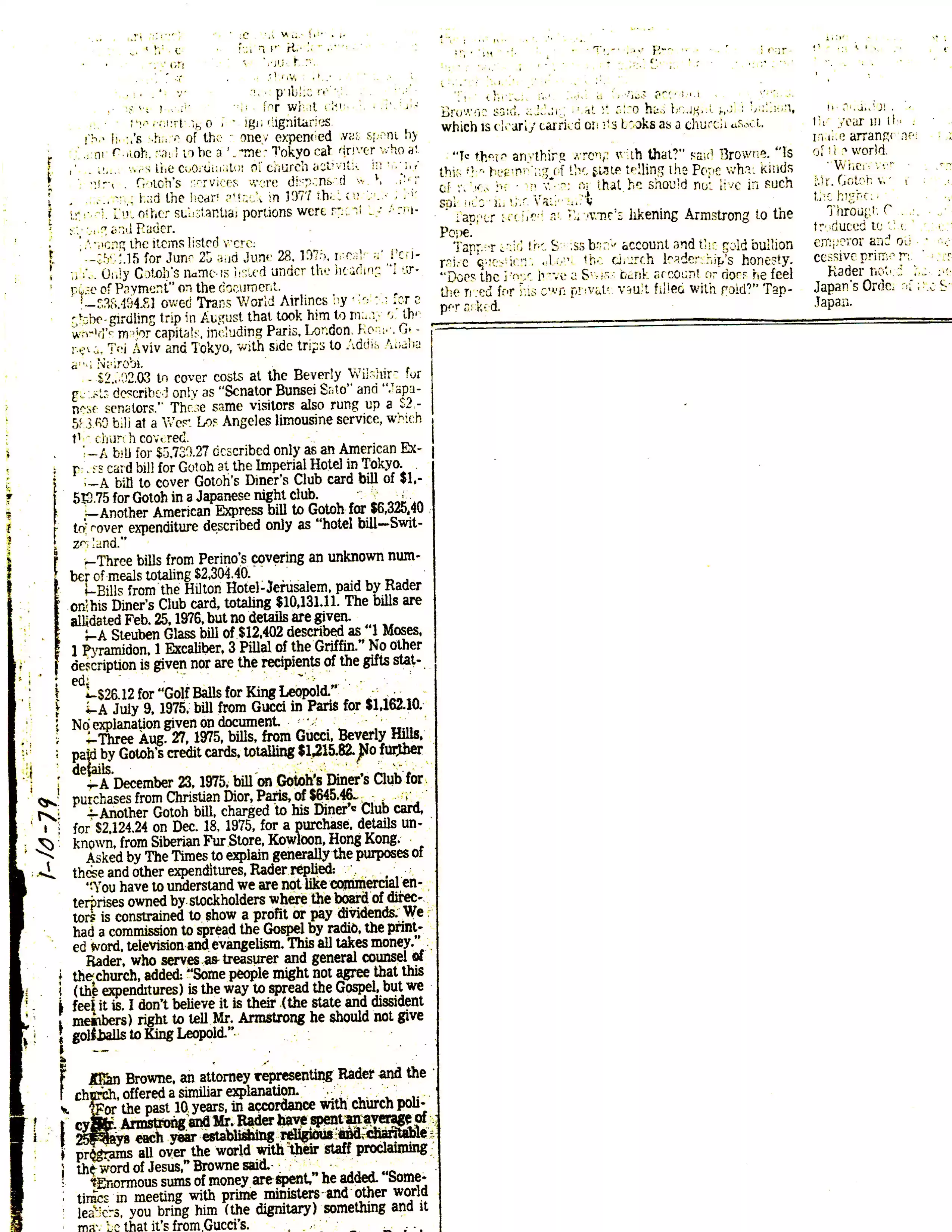 3. LA Times 1-10-79
